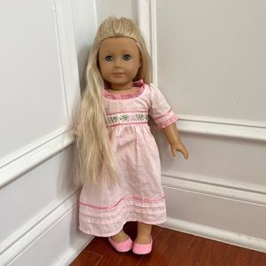 American Girl Doll Caroline & book